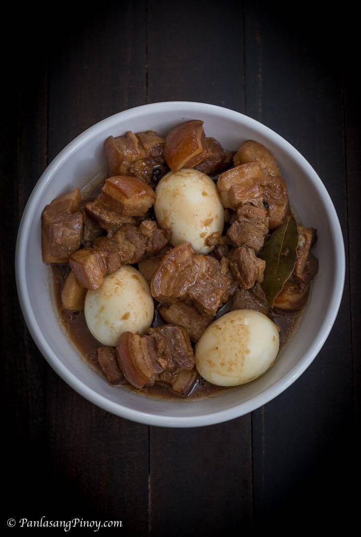 Pork Adobo In Pineapple Juice With Boiled Egg Panlasang Pinoy