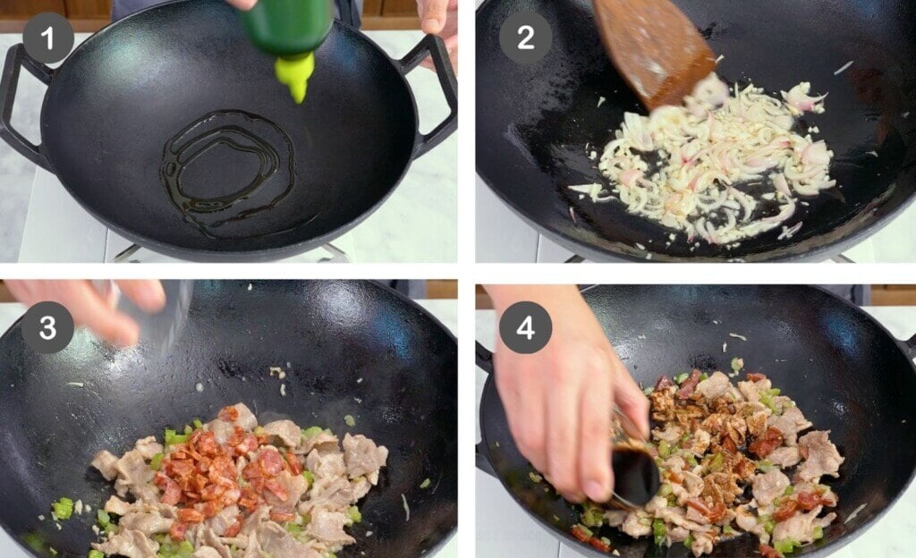 Step 2 - Sauté Aromatics and Brown the Meat