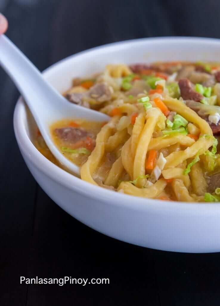 How to Cook Lomi Noodle Soup