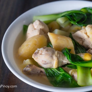 Nilagang Manok Boiled Chicken