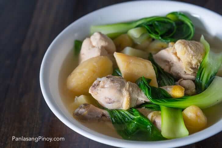 Nilagang Manok Boiled Chicken