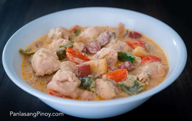 filipino creamy chicken pastel recipe