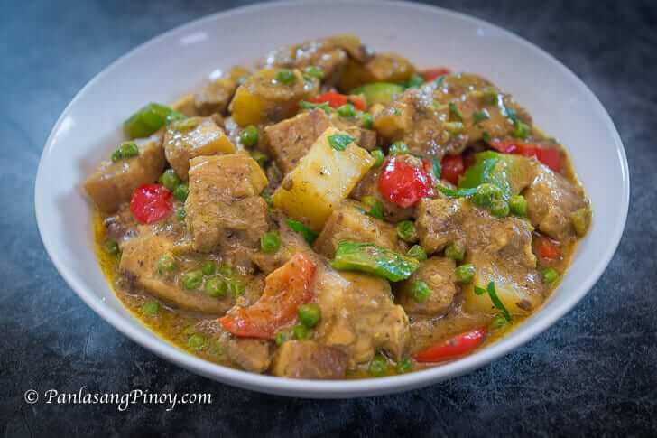 pork and chicken curry recipe