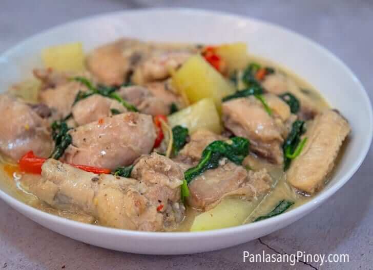 Ginataang Manok with Papaya Recipe
