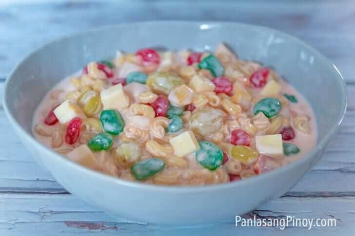 Macaroni Fruit Salad Panlasang Pinoy