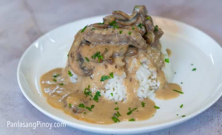 beef stroganoff recipe