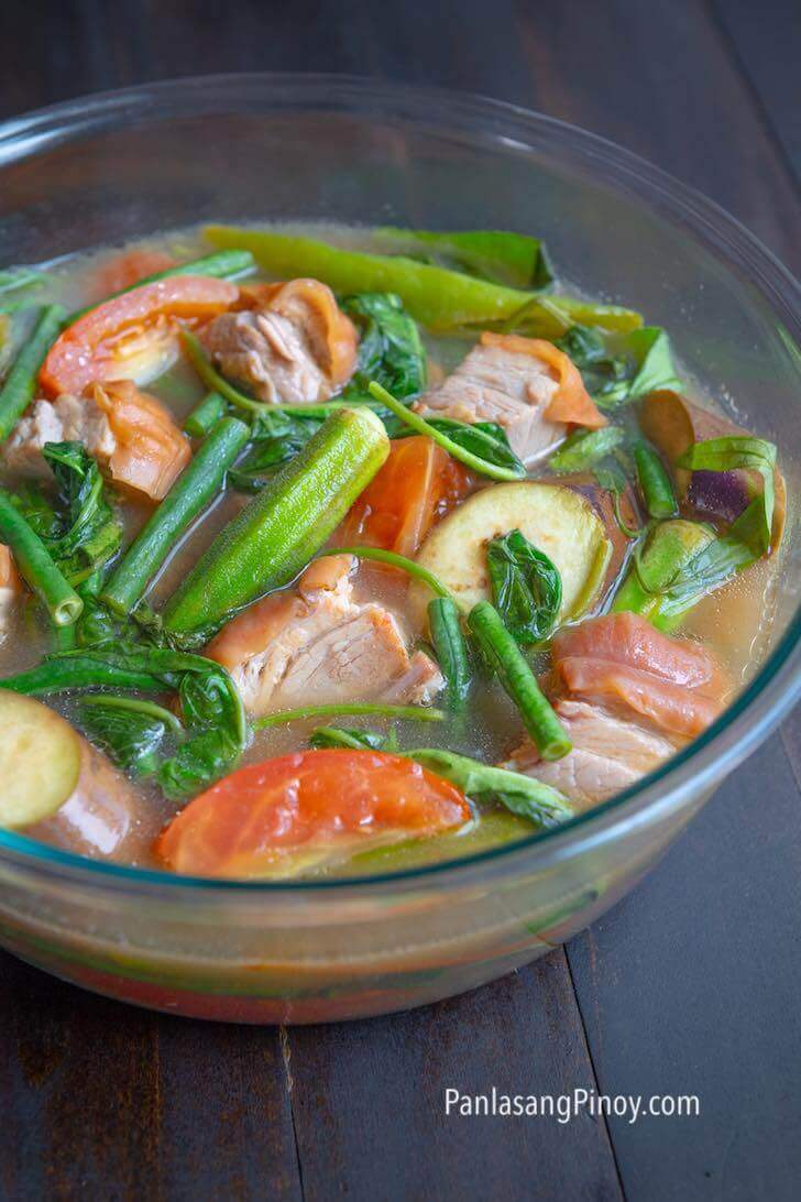 sinigang na lechon recipe