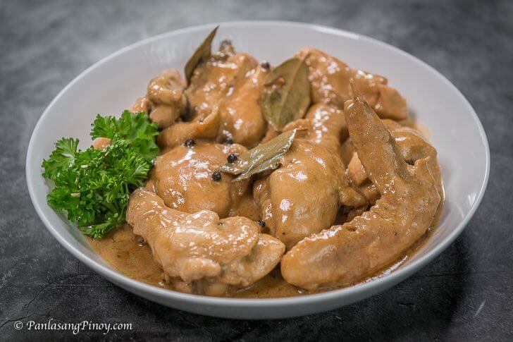 Adobong Manok sa gata recipe