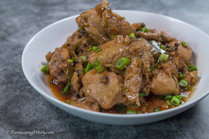 adobong manok sa buko