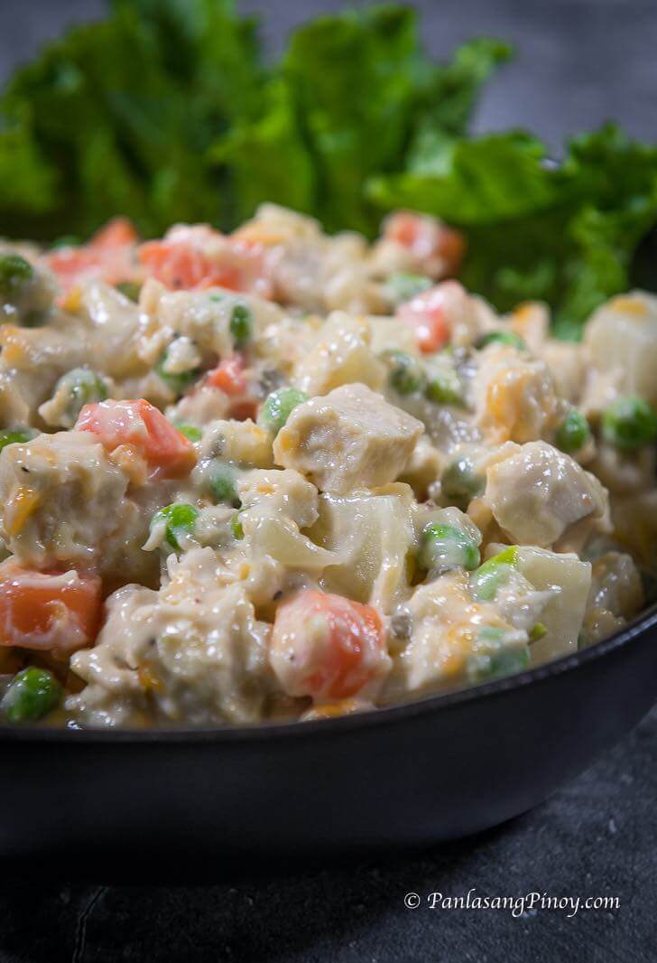 Chicken potato salad recipe easy