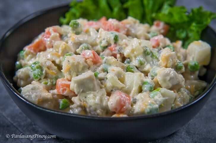 chicken potato salad