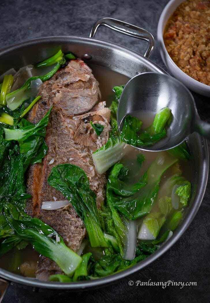 Pesang Isda with Ginisang Miso Recipe