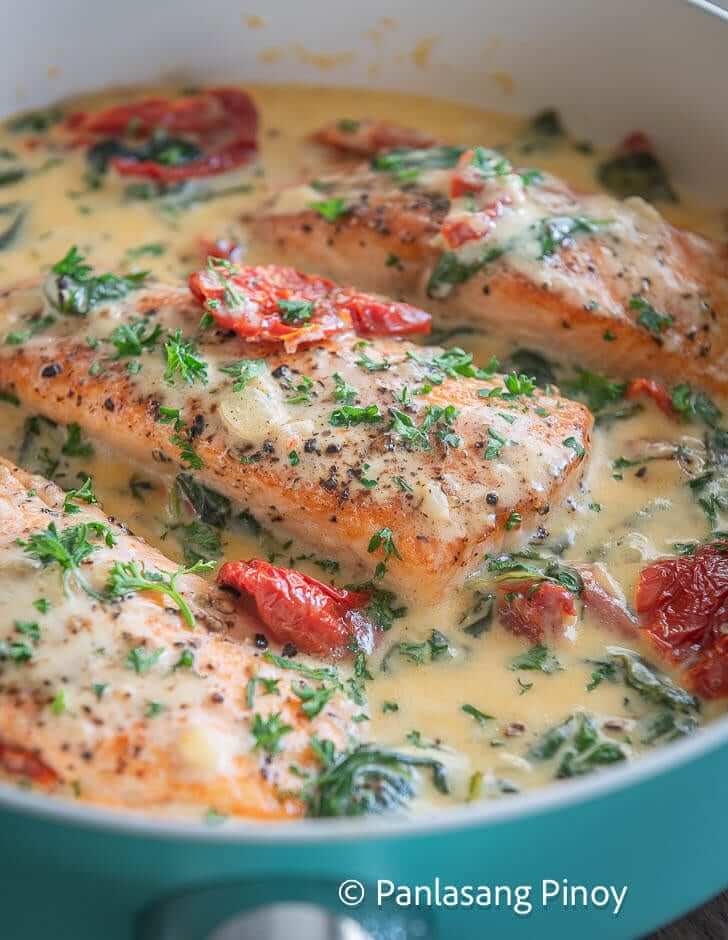 tuscan salmon recipe