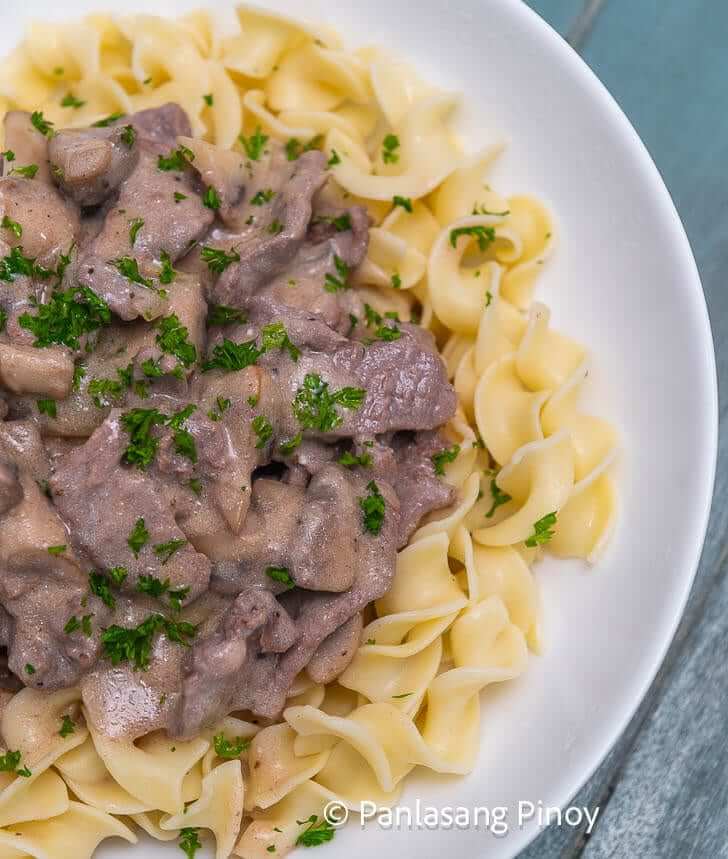 beef stroganoff