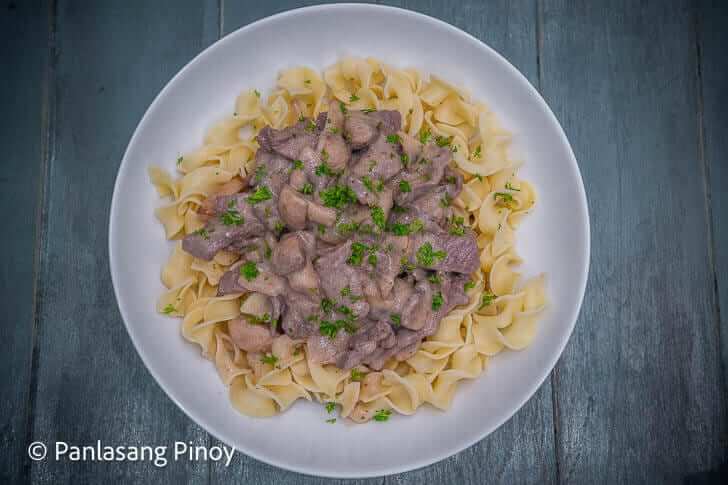 how to cook beef stroganoff