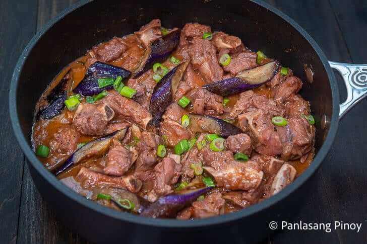 pork ribs binagoongan