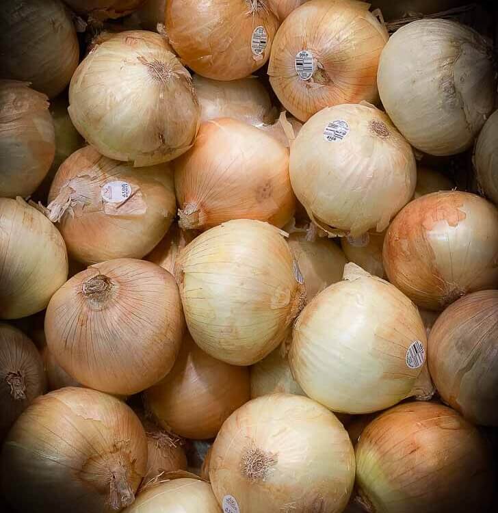 Carbs in onions