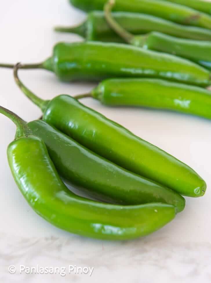 long green pepper