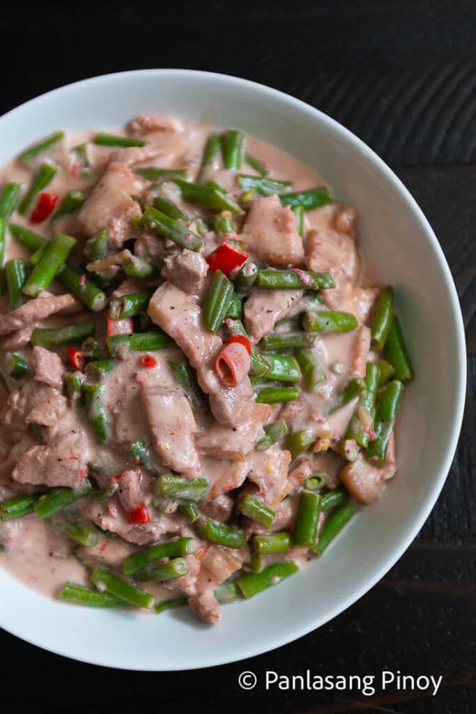 Bicol Express Gising-gising Recipe - Panlasang Pinoy