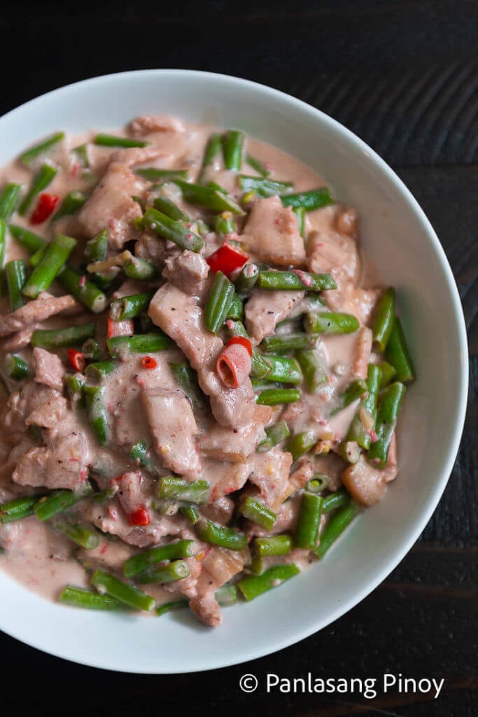 Bicol Express with Green Beans