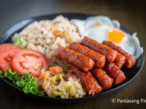 Homemade longsilog