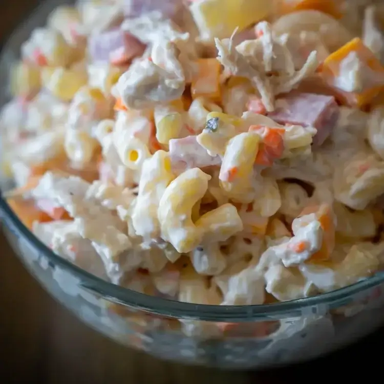 Easy Chicken Macaroni Salad