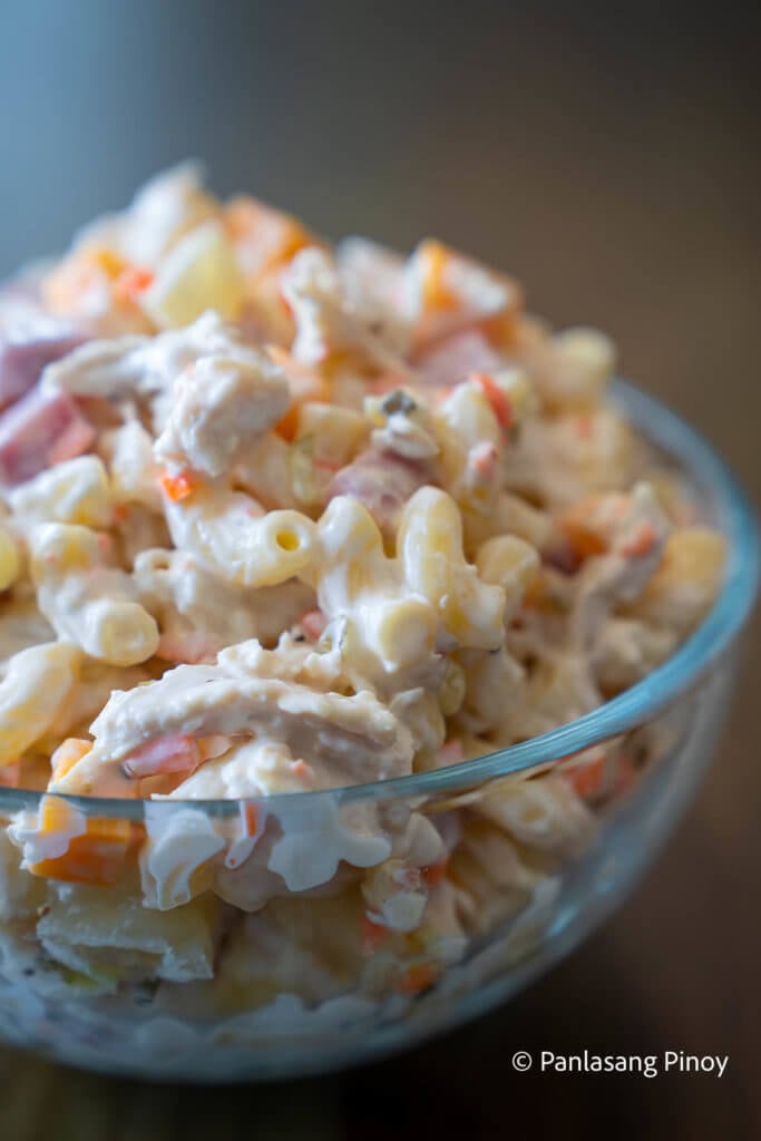 Father's Day Chicken Macaroni Salad Recipe