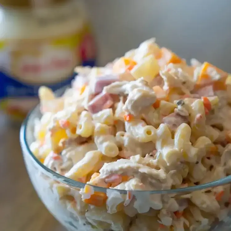 Father's Day Chicken Macaroni Salad