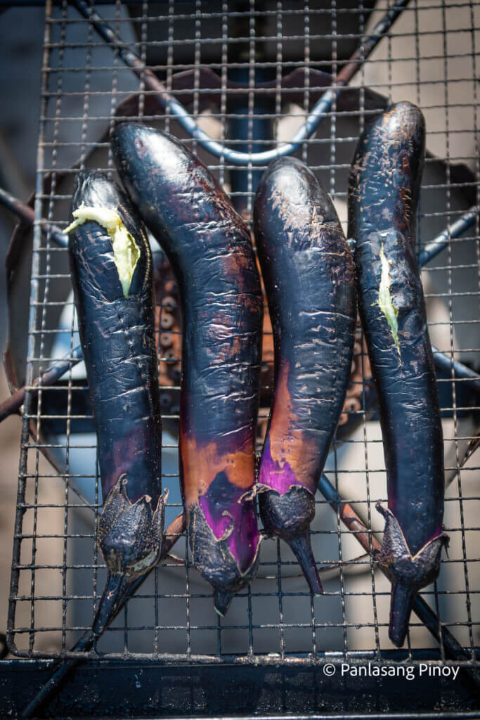 Grilling Eggplant