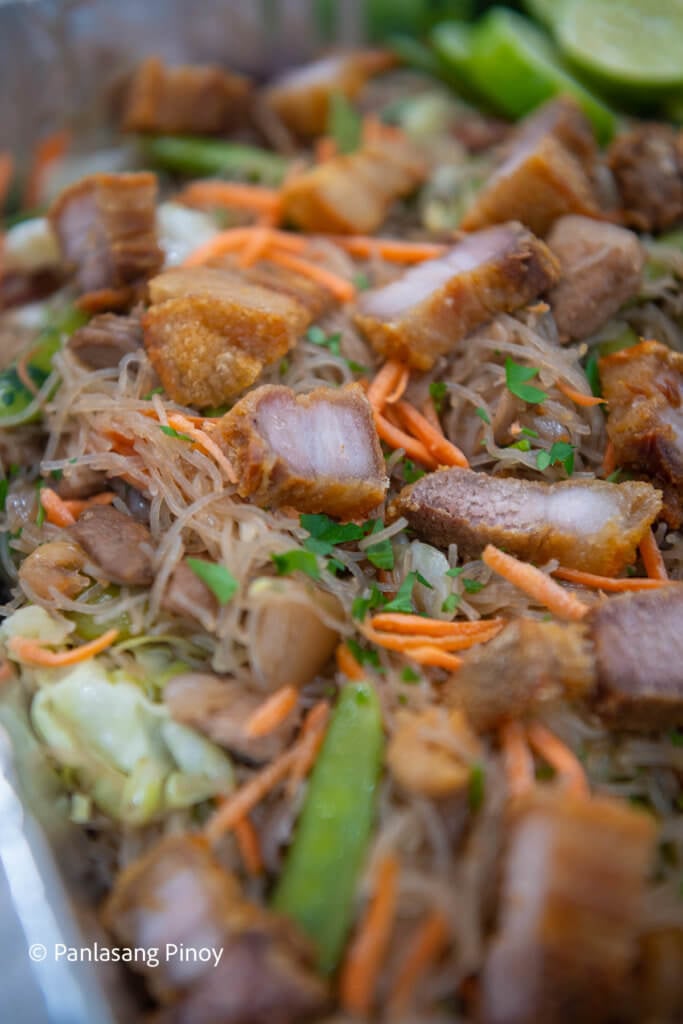 Pancit with Bagnet Recipe