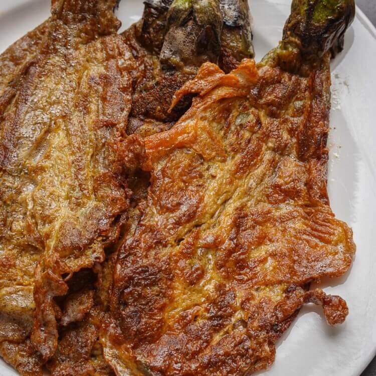 Tortang talong Fili;ino eggplant dish