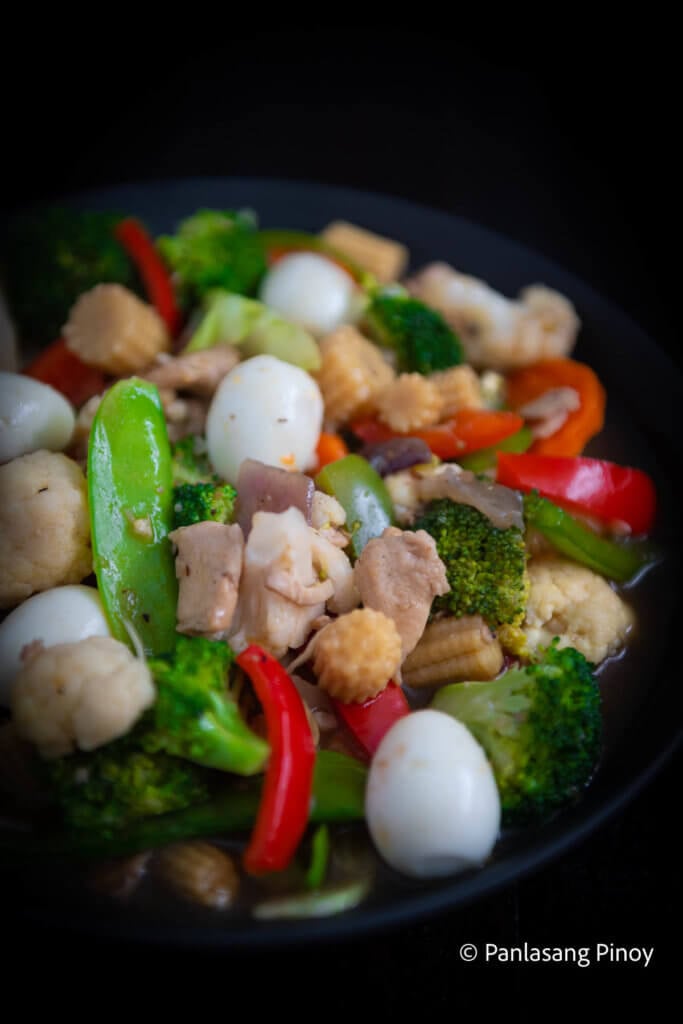 Chopsuey Stir Fry - Panlasang Pinoy