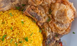 Java Rice and Pork Chop