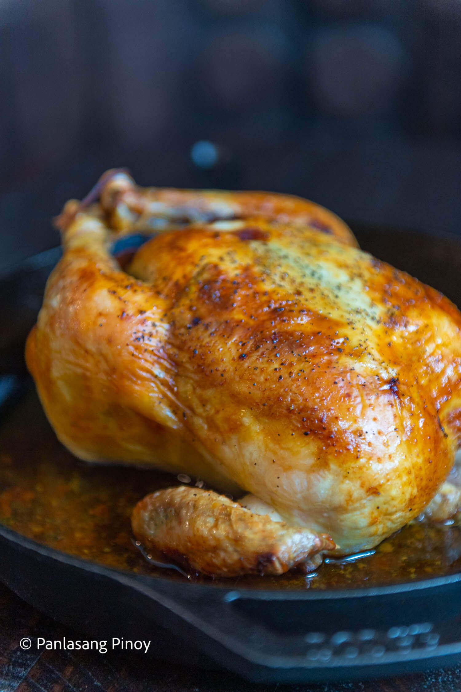 Garlic Roast Chicken Recipe