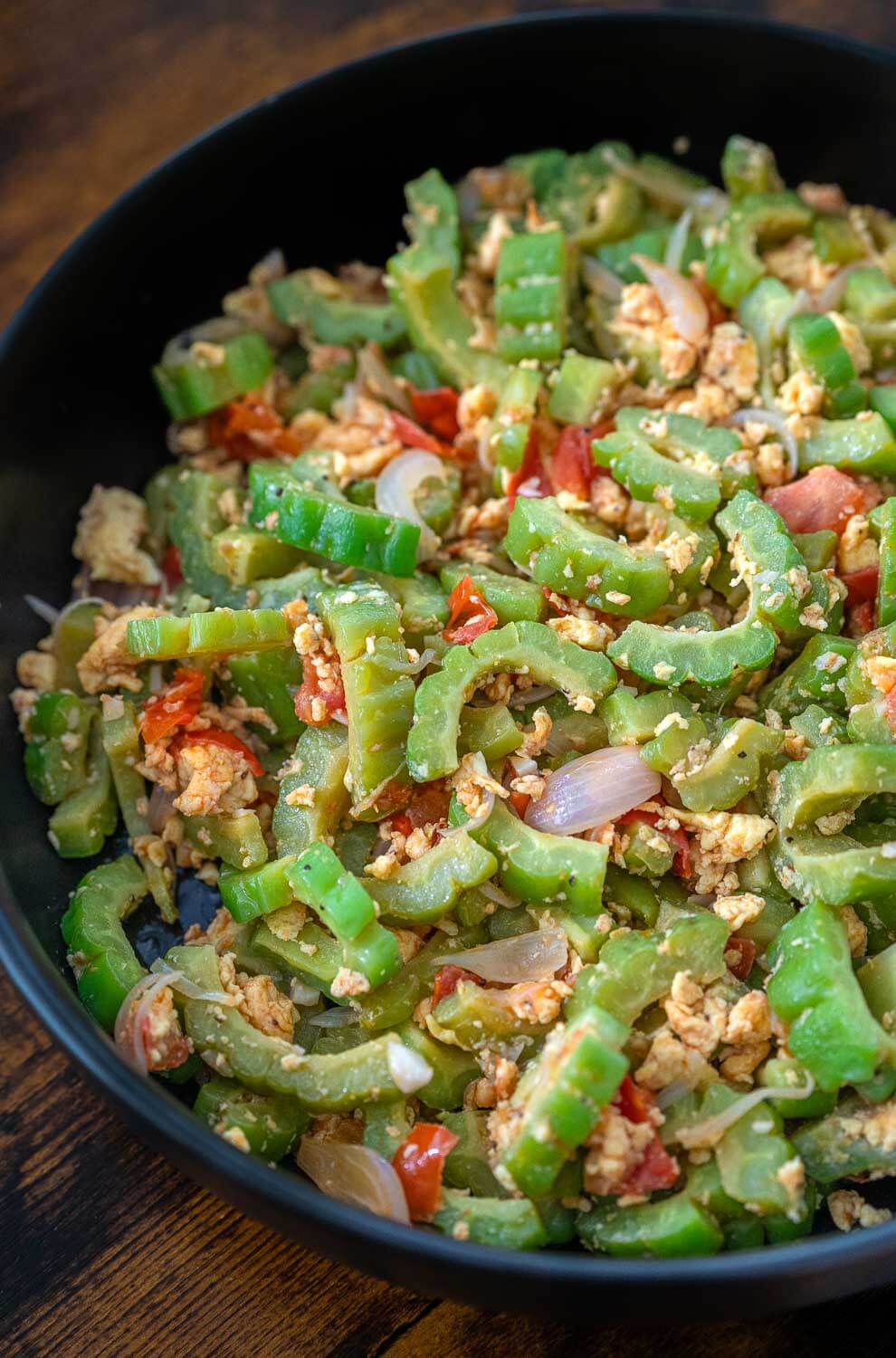 Sauteed bitter melon