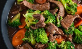 ￼Beef Broccoli Recipe with Carrots