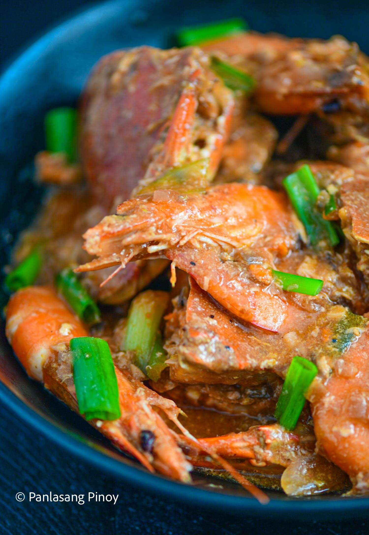 chili garlic crab and shrimp recipe