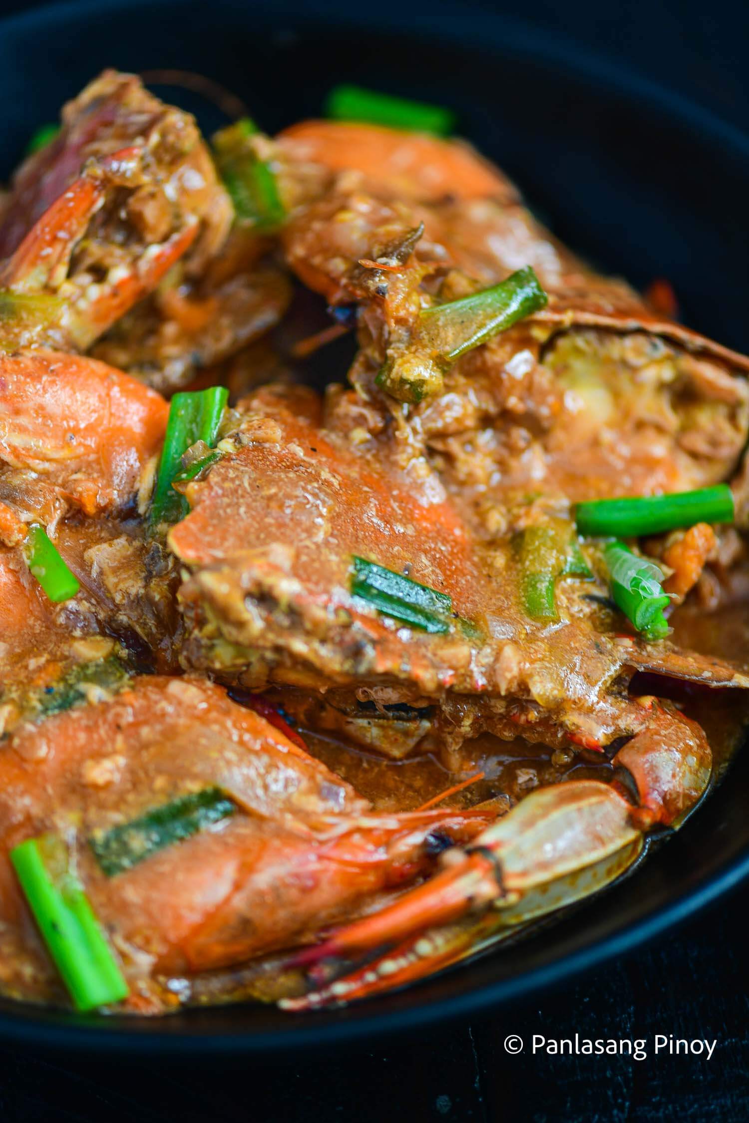 chili garlic crab and shrimp