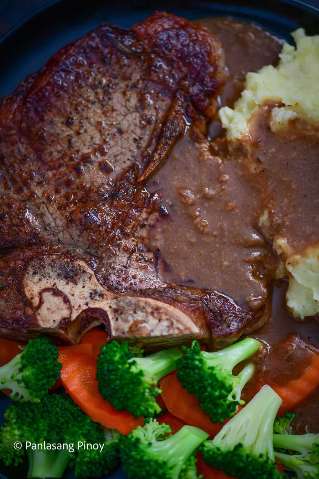 How to Cook Steak on Stove with Mashed Potato and Gravy Panlasang Pinoy