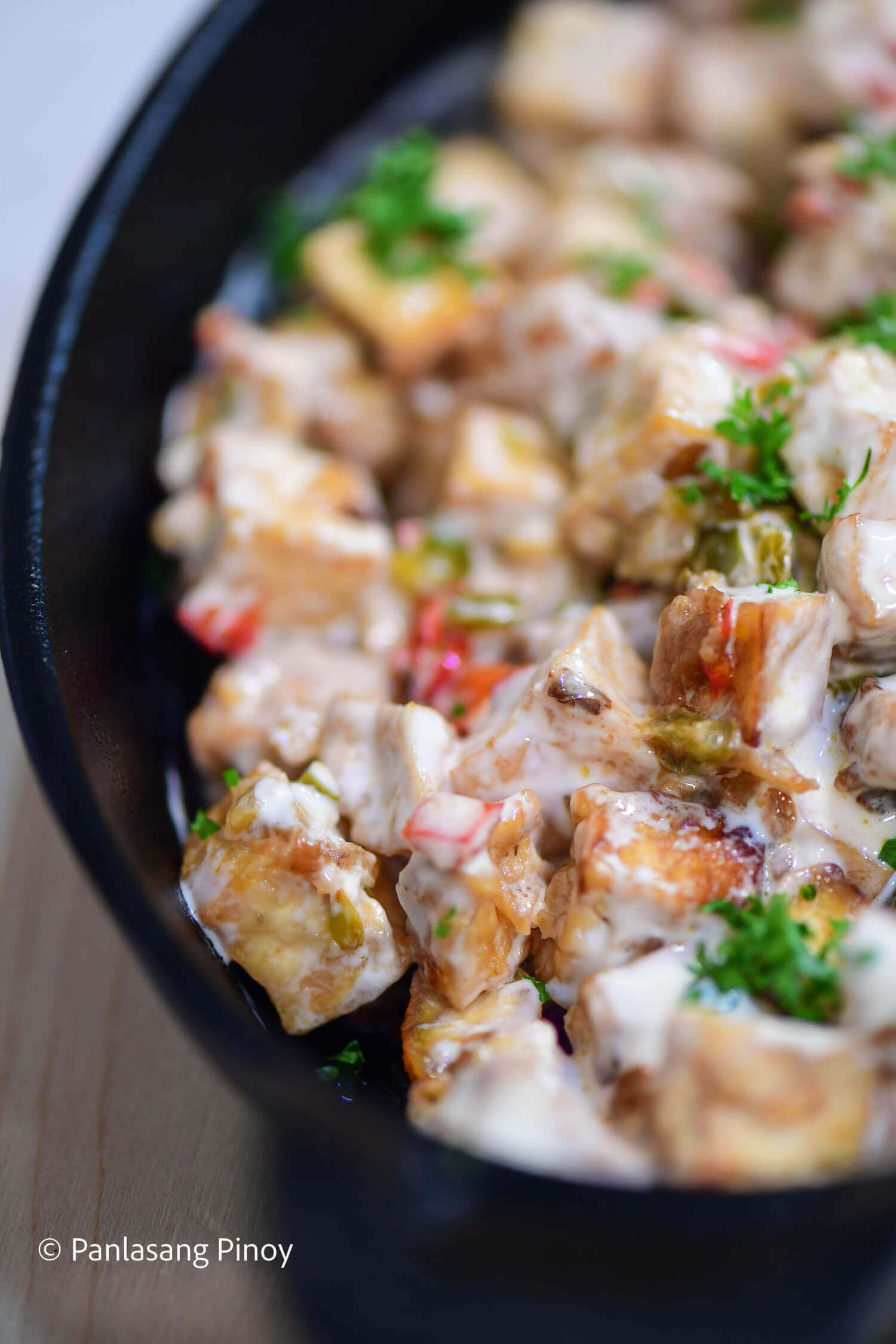 Tofu sisig recipe