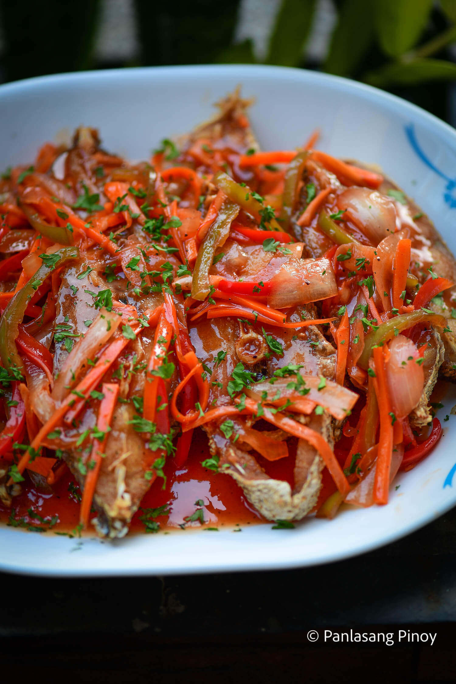 fish escabeche filipino style