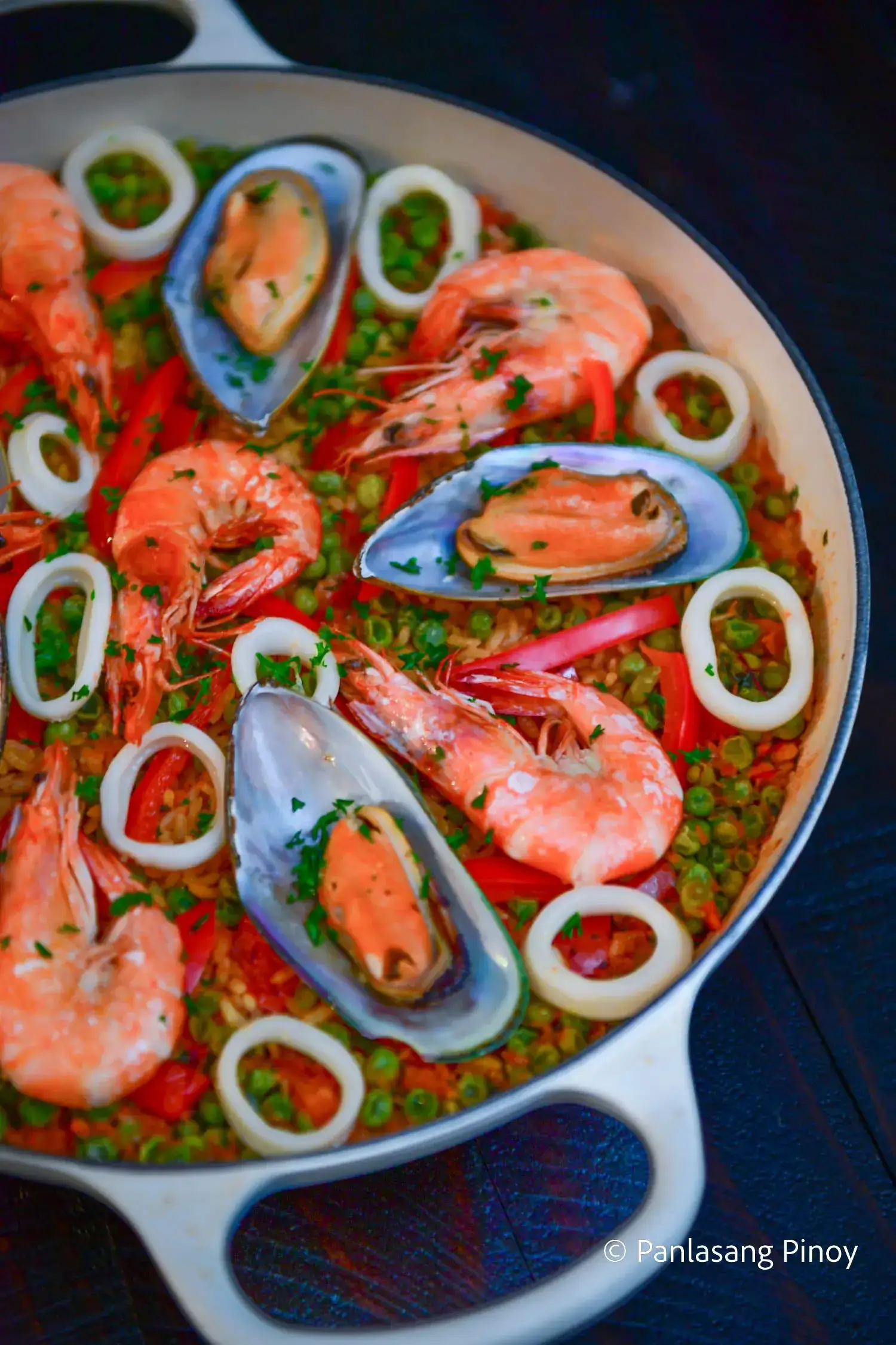 how to cook the easiest seafood paella