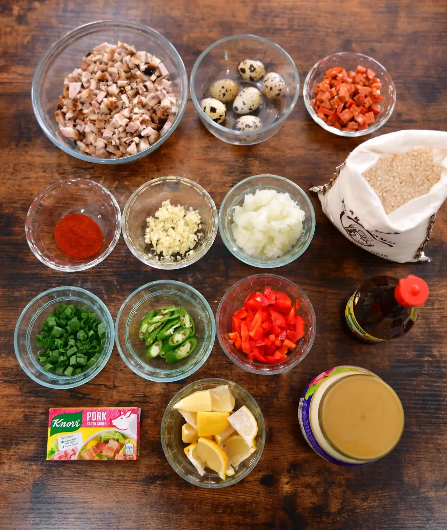 sisig paella ingredients