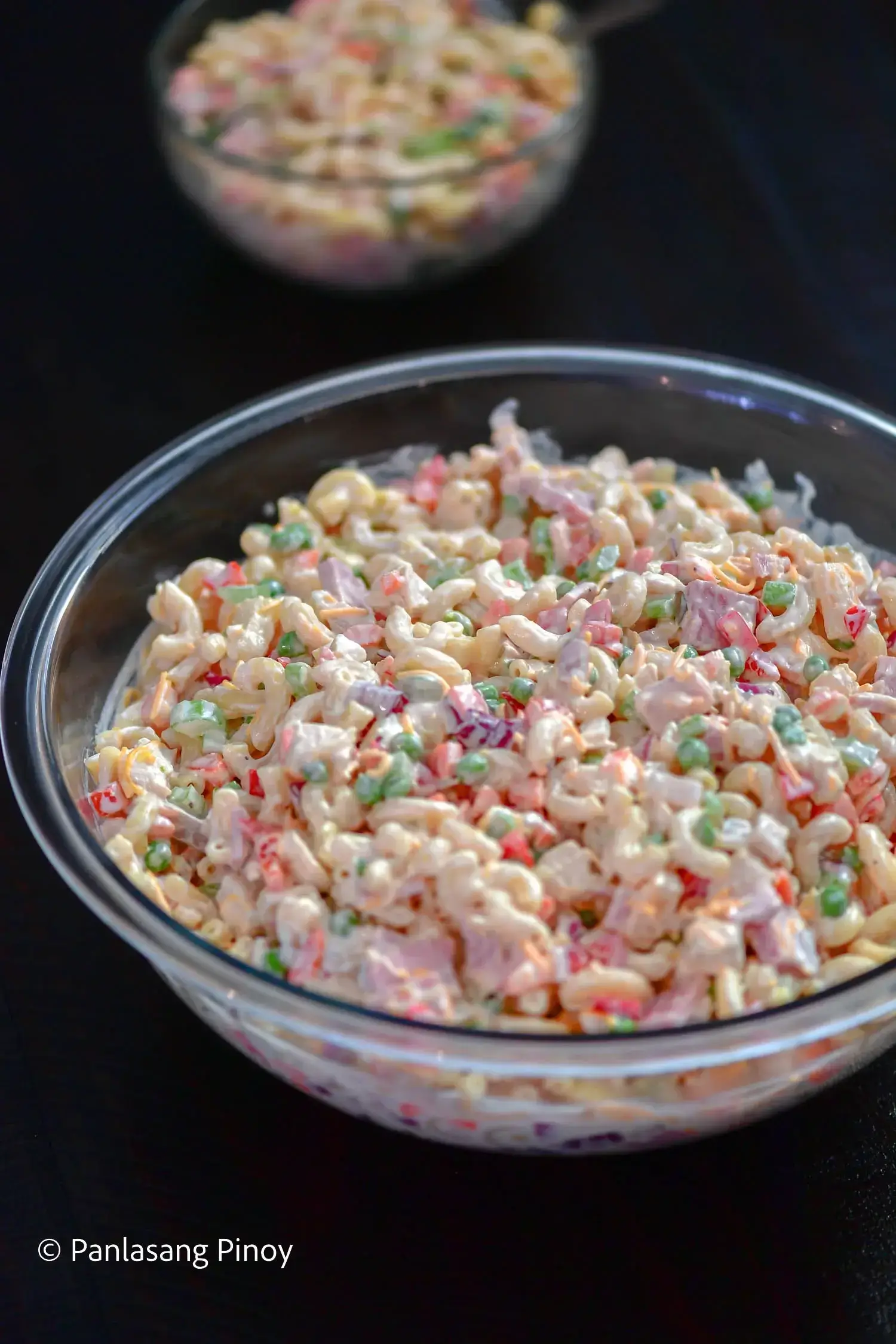 Ham and Chicken Macaroni Salad Panlasang Pinoy