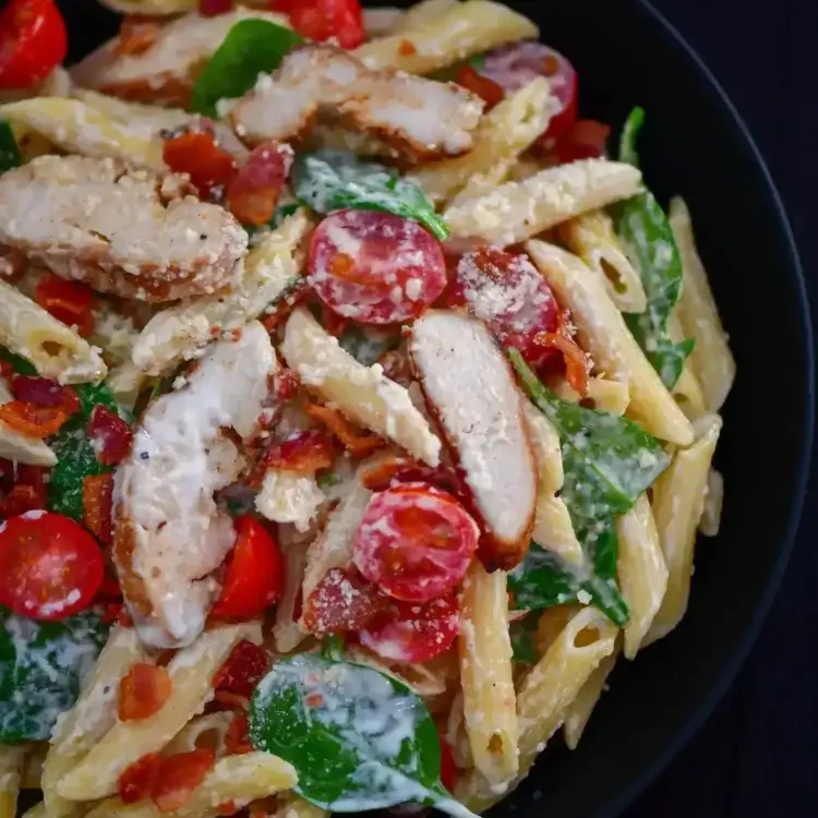 easy creamy chicken pasta