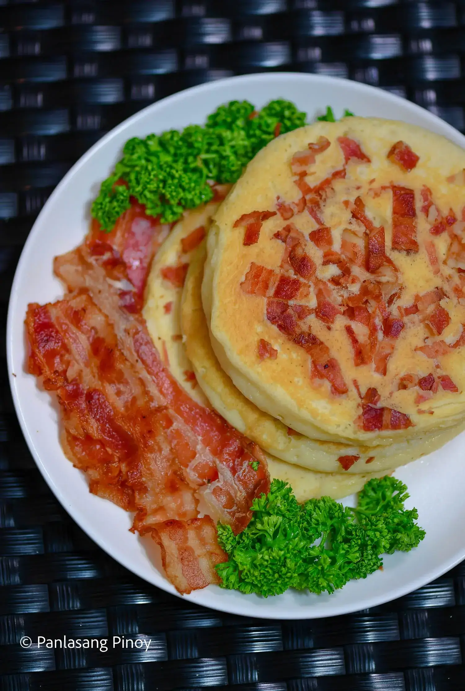 Bacon Stuffed Pancake Recipe