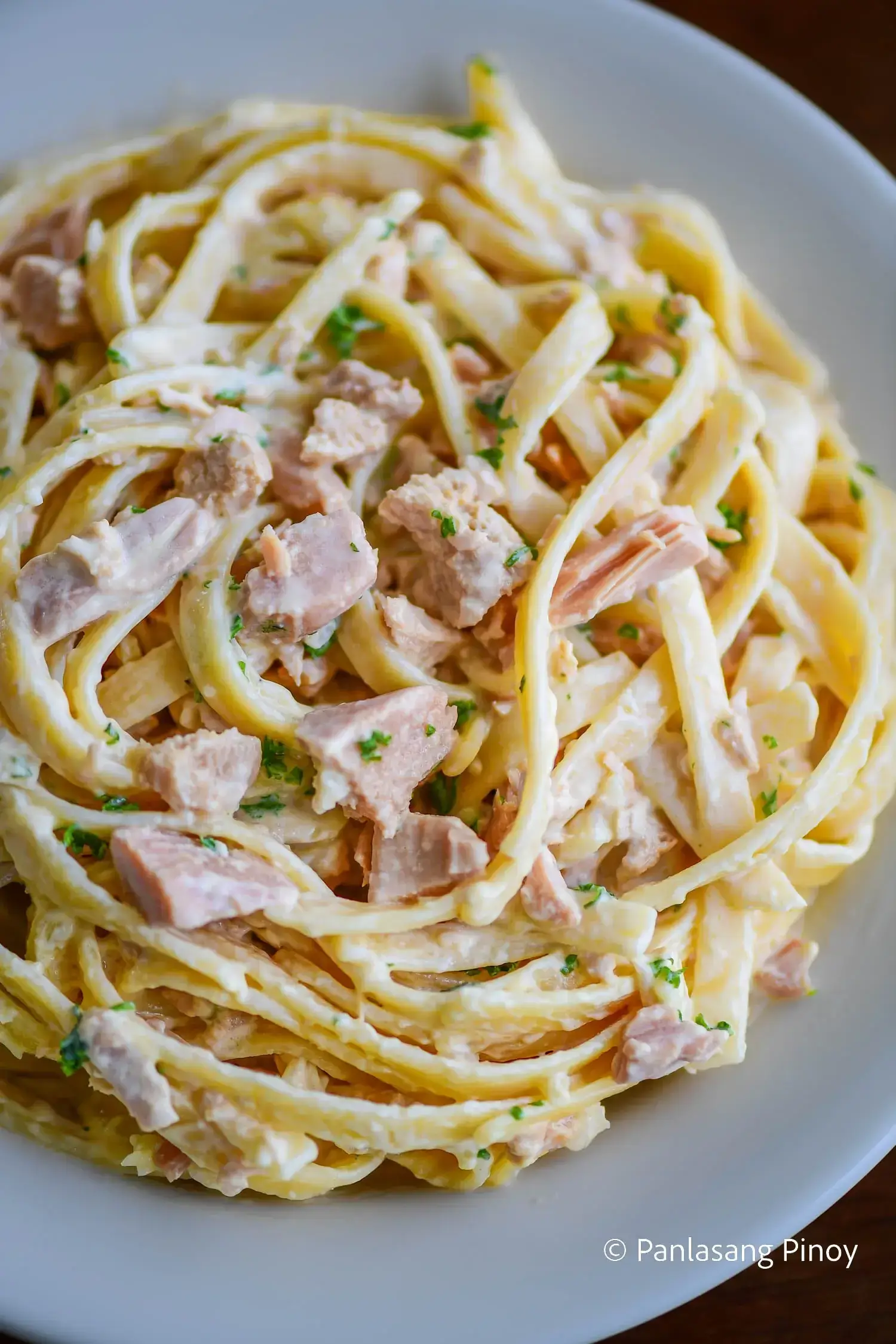 Filipino Chicken Pasta Alfredo Panlasang Pinoy