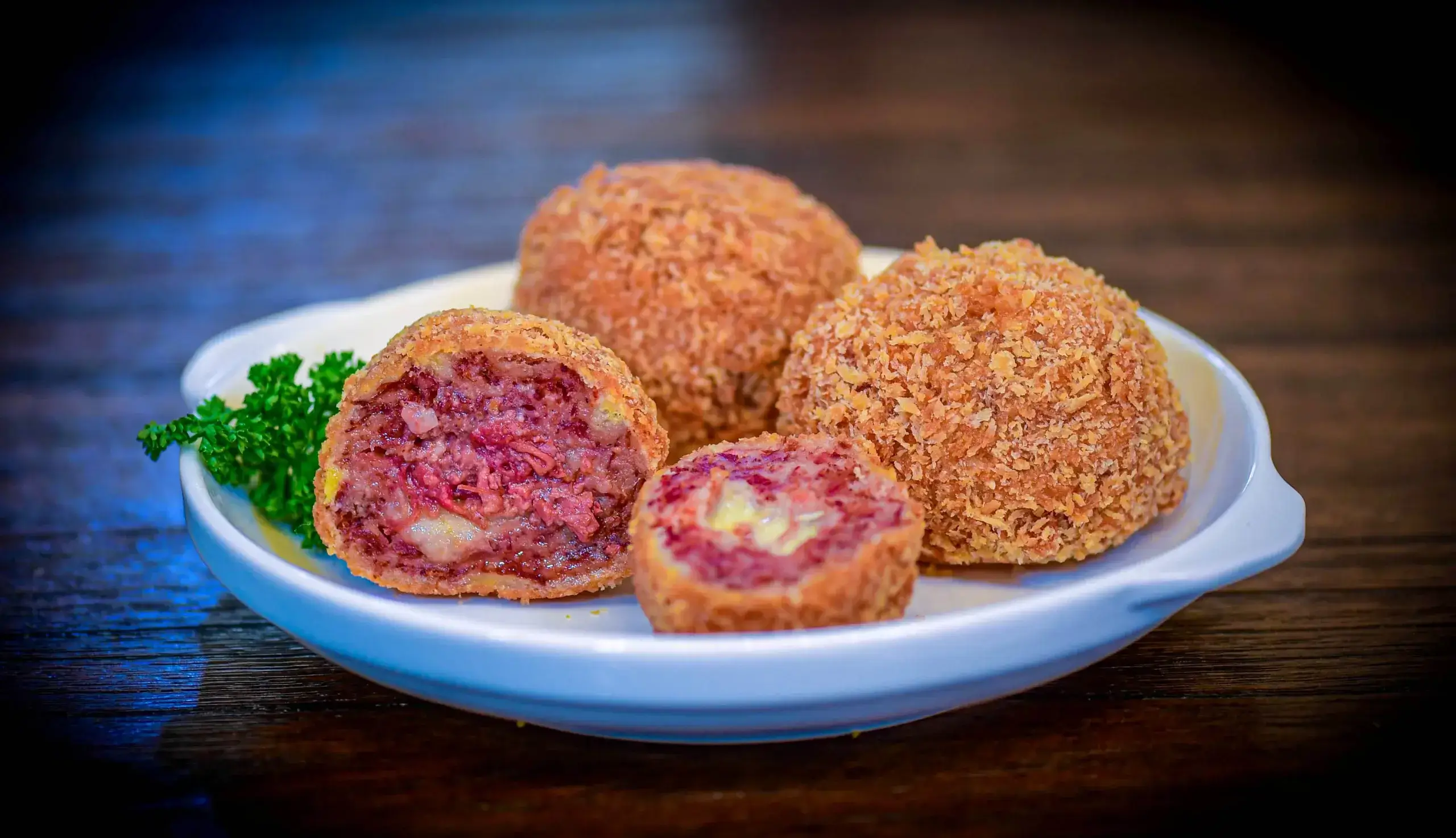 corned beef balls