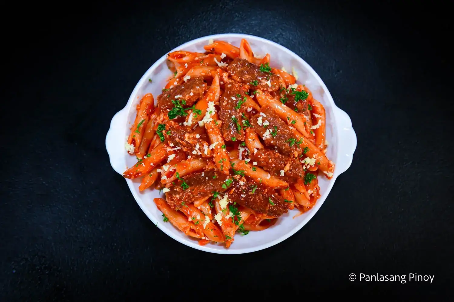 Longganisa Pasta Recipe - Panlasang Pinoy