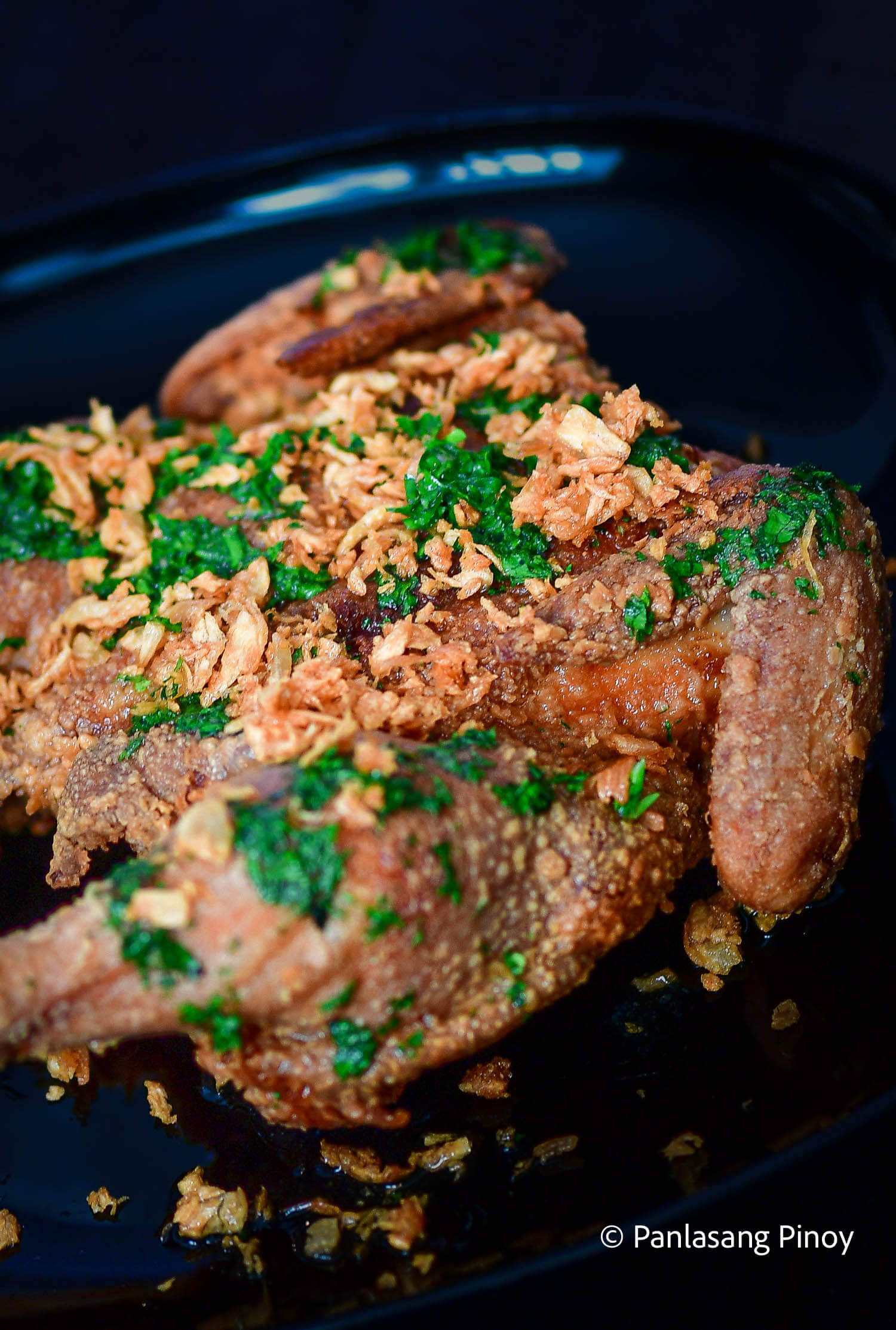 Butter garlic fried chicken